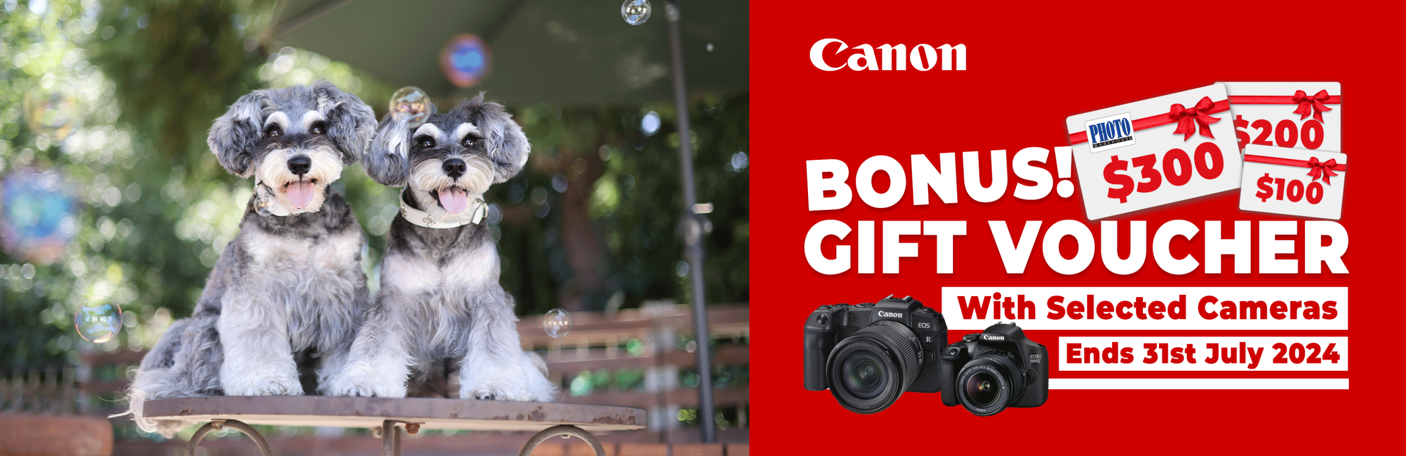 Canon Bonus Gift Voucher