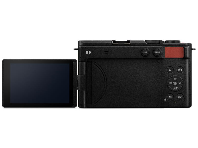 1022721_C.jpg - Panasonic Lumix S9 Mirrorless Camera Body Only - Crimson Red
