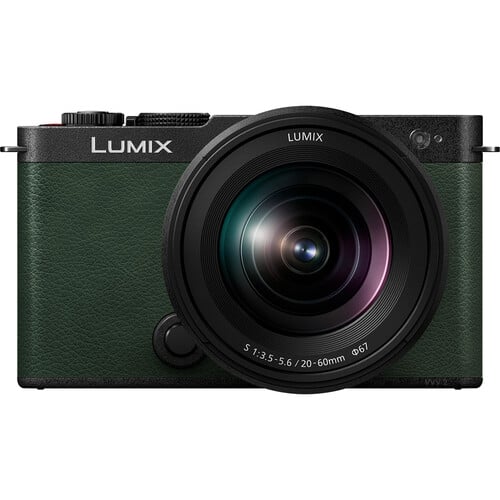 1022725_D.jpg - Panasonic Lumix S9 Mirrorless Camera with S 20-60mm f/3.5-5.6 Lens (Olive Green)