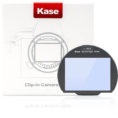 1023145_A.jpg - Kase Neutral Night Clip-In Filter for Canon R5 / R6 Mirrorless Cameras