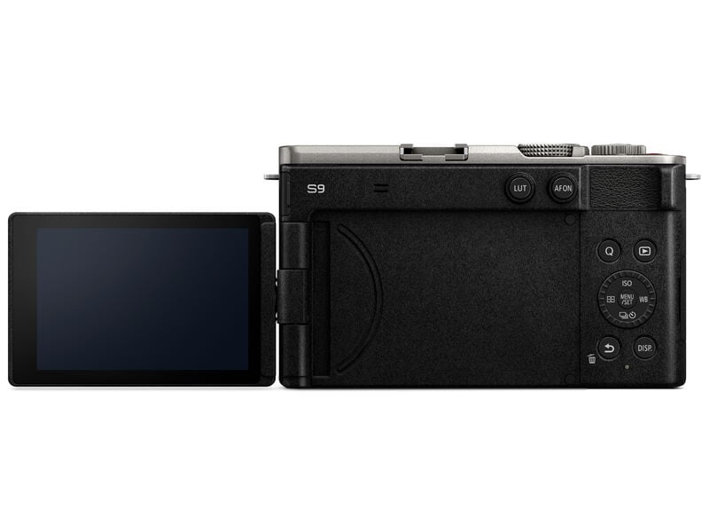 1022718_A.jpg - Panasonic Lumix S9 Mirrorless Camera Body Only - Silver
